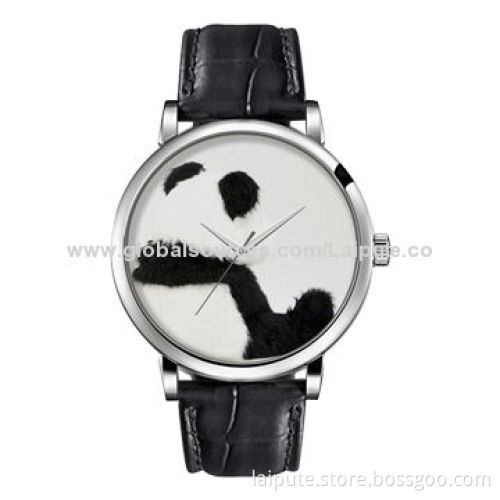 High-quality Analog Ladies' Wristwatch with Genuine Leather StrapNew